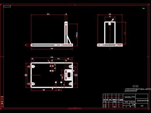 Q304-柴油机齿轮室盖钻镗专机总体及夹具设计缩略图